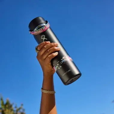 Bình giữ nhiệt Hydro Flask (Limited Edition) 24 OZ Wide Flex Straw Cap Glitch – LE26-W24