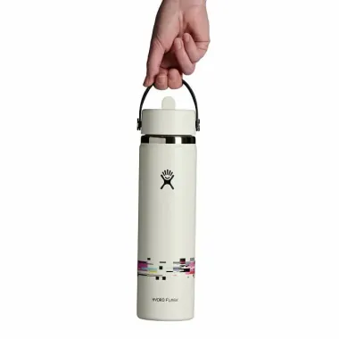 Bình giữ nhiệt Hydro Flask (Limited Edition) 24 OZ Wide Flex Straw Cap Glitch – LE26-W24