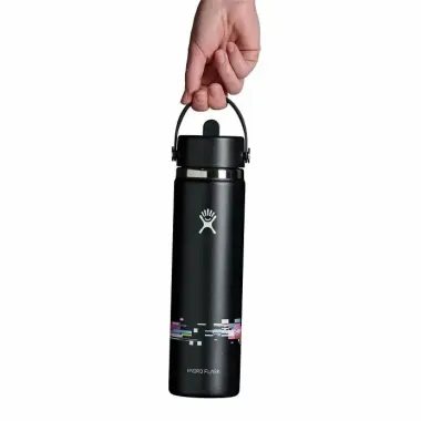 Bình giữ nhiệt Hydro Flask (Limited Edition) 24 OZ Wide Flex Straw Cap Glitch – LE26-W24