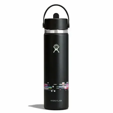 Bình giữ nhiệt Hydro Flask (Limited Edition) 24 OZ Wide Flex Straw Cap Glitch – LE26-W24
