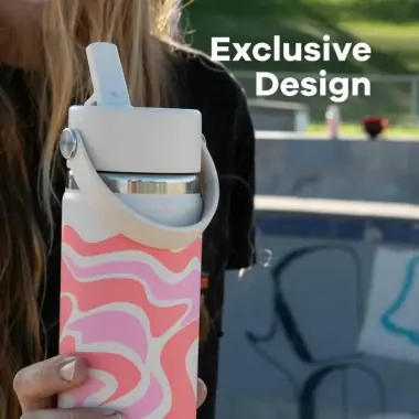 Bình giữ nhiệt Hydro Flask (Limited Edition) 24 OZ (710ml) Wide Flex Straw Cap Callie Pink – LE26-W24