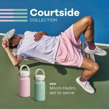 Bình giữ nhiệt Hydro Flask (Limited Edition) Micro 6.7 Oz Wide Flex Cap Courtside Collection