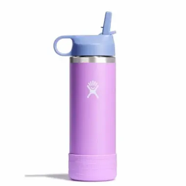 BÌNH NƯỚC GIỮ NHIỆT DÀNH CHO TRẺ HYDRO FLASK KIDS 18 OZ WIDE MOUTH STRAW CAP AND BOOT 532 ml – W18CSWBB