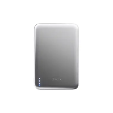 Sạc dự phòng THỂ RẮN mỏng nhất thế giới BMX (USA) SolidSafe™ Air Titanium 5K Qi2 Wireless Magnetic (Chứng chỉ CCC) – B3-05
