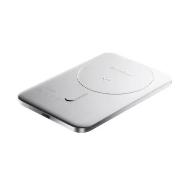 Sạc dự phòng THỂ RẮN mỏng nhất thế giới BMX (USA) SolidSafe™ Air Titanium 5K Qi2 Wireless Magnetic (Chứng chỉ CCC) – B3-05