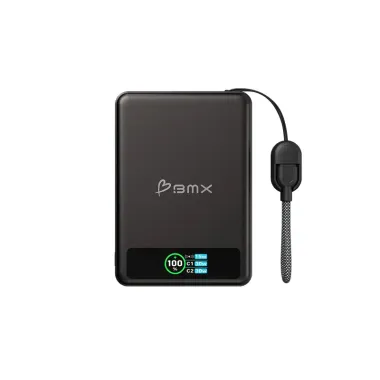 Sạc Dự Phòng Thể Rắn BMX SolidSafe™ 30W 10000mAh Qi2 MagSafe | Pin Thể Rắn Đầu Tiên Thế Giới – B939-10