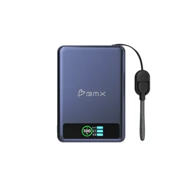 Sạc Dự Phòng Thể Rắn BMX SolidSafe™ 30W 10000mAh Qi2 MagSafe | Pin Thể Rắn Đầu Tiên Thế Giới – B939-10