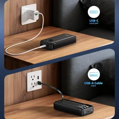 Sạc dự phòng Innostyle MultiCharge Go 20000 mAh (kèm 4 cáp) – MCG20K