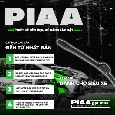 Gạt mưa PIAA - Nhật Bản