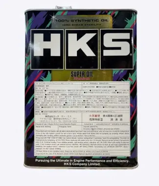 HKS SUPER OIL PREMIUM SP 0W20, Fully Synthetic Group III, Can 4 Lít