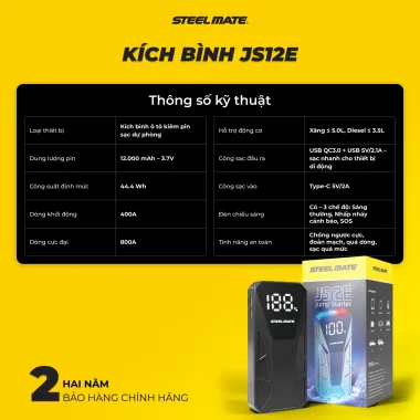 Kích bình ô tô JS12E