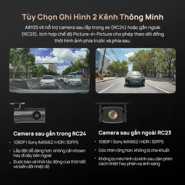 Camera hành trình 70Mai A810S