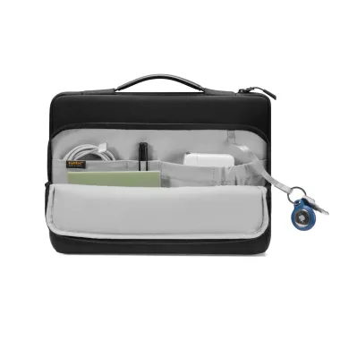 TÚI XÁCH CHỐNG SỐC TOMTOC (USA) UPGRADE VERSION DEFENDER PREMIUM BRIEFCASE FOR LAPTOP 14″ – A14D3