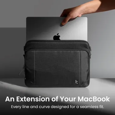 TÚI XÁCH CHỐNG SỐC TOMTOC (USA) ESSENCE-A34 LAPTOP/MACBOOK – A34