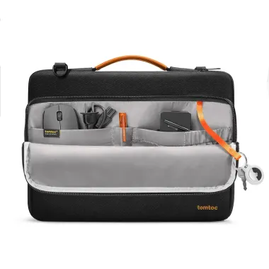 TÚI ĐEO CHÉO / TÚI XÁCH TOMTOC (USA) DEFENDER-A40 SHOULDER BAG LAPTOP BLACK – A40
