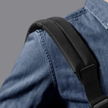 TÚI ĐEO CHÉO / TÚI XÁCH TOMTOC (USA) DEFENDER-A40 SHOULDER BAG LAPTOP BLACK – A40