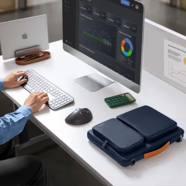 Túi đeo Tomtoc (USA) Defender Briefcase for Laptop – A42