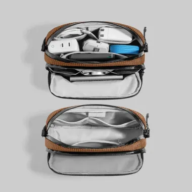TÚI ĐỰNG PHỤ KIỆN TOMTOC (USA) PREMIUM LIGHT-T12 TECH ORGANIZER – T12