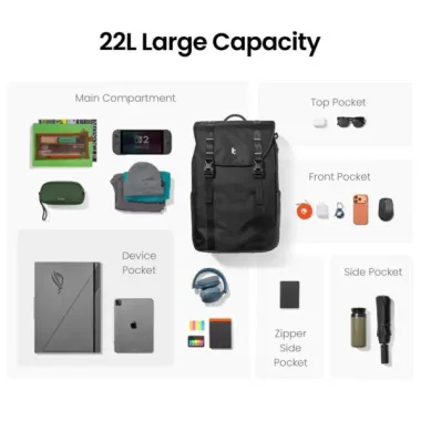 Balo Tomtoc (USA) VintPack LITEWAY Laptop Backpack – TA1