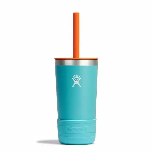 BÌNH NƯỚC GIỮ NHIỆT DÀNH CHO TRẺ HYDRO FLASK KIDS TUMBLER WITH STRAW AND BOOT ANEMONE 12 OZ – KT12PS