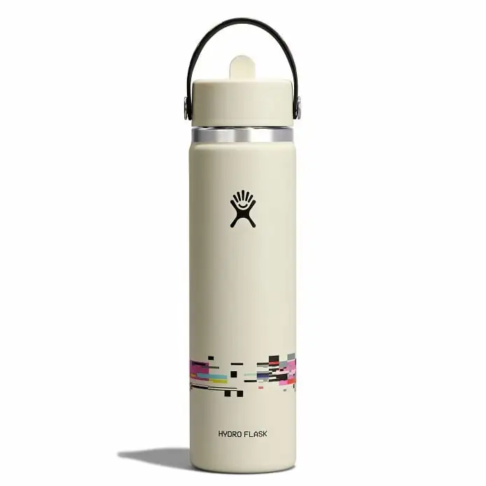 Bình giữ nhiệt Hydro Flask (Limited Edition) 24 OZ Wide Flex Straw Cap Glitch – LE26-W24