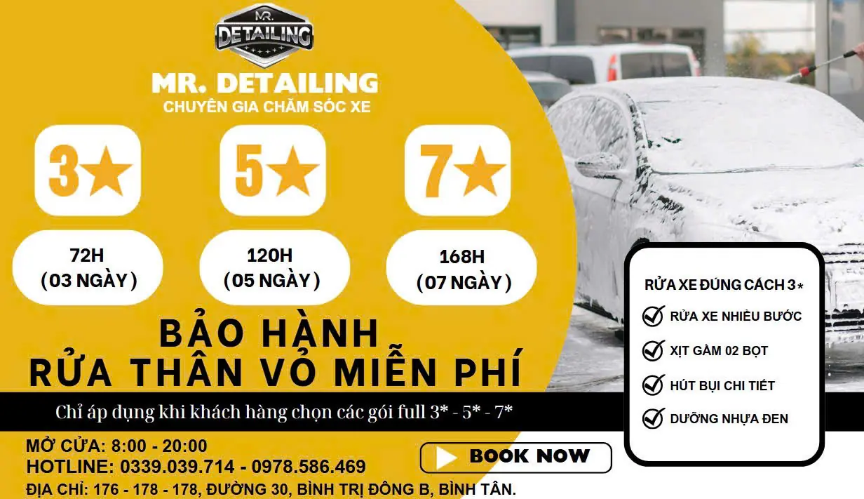 Vệ sinh 3* - 5* - 7*