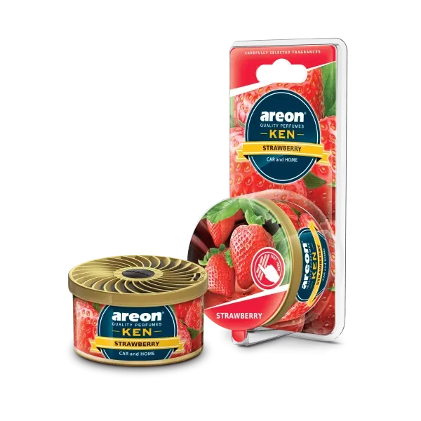 Sáp thơm ô tô Areon Ken Strawberry – Hương dâu tây