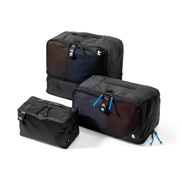 Combo 3 túi đựng hành lý/phụ kiện Tomtoc (USA) Light-T02 Packing Cube Set – T02